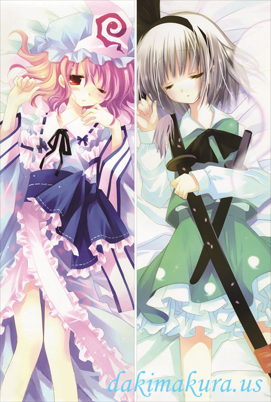 TouHou Project - Saigyouji Yuyuko + Youmu Konpaku Pillow Cover